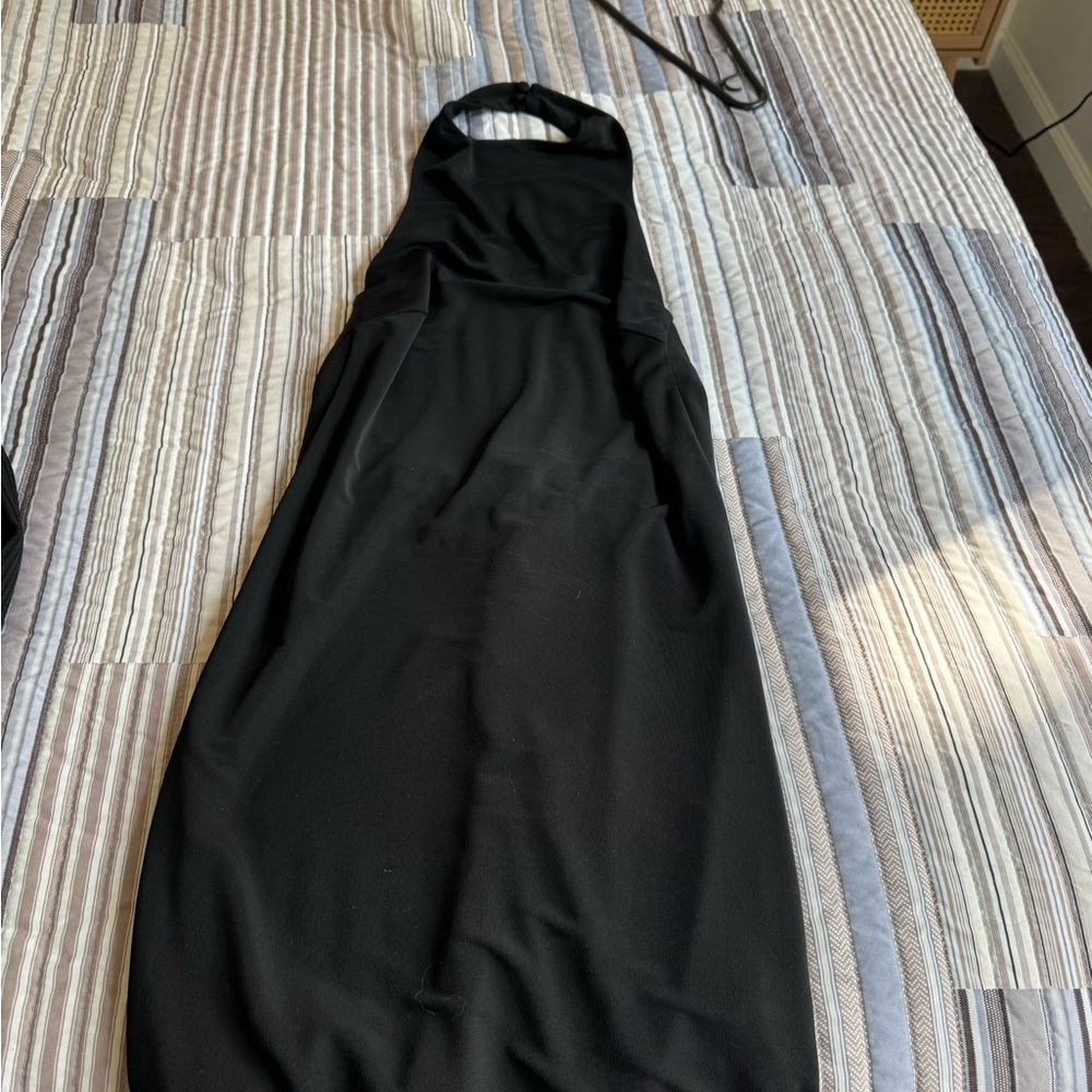 Dainty Hooligan Black Backless Dress